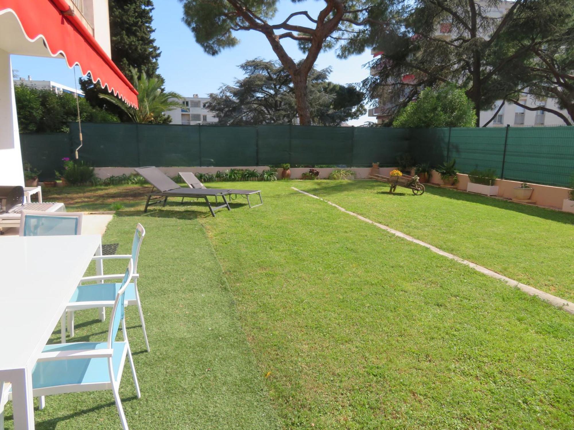 Superbe Rez De Jardin Dans Residence Au Calme Ницца Экстерьер фото